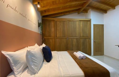El Carmen de Viboral House | Serenity Room, Habitación doble - solo a una cuadra del parque