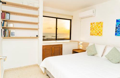 El Cabrero Apartment | Apartamento frente al mar, vista al centro de Cartagena