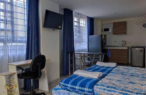 Nobsa Apartment | Aparta Estudio Celeste un solo ambiente