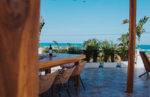 La Boquilla Villa | Casa de Playa privada con Piscina, Jacuzzi y Rooftop