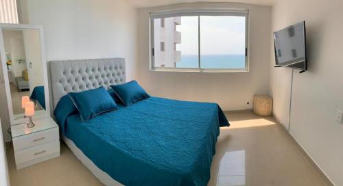 Bocagrande Apartment | 2P1-AL2 APARTAMENTO DE 2 ALCOBAS FRENTE AL MAR CON AIRE ACONDICIONADO Y WIFI