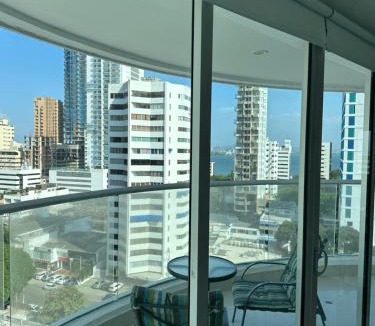 Bocagrande Apartment | palmetto blue beach one