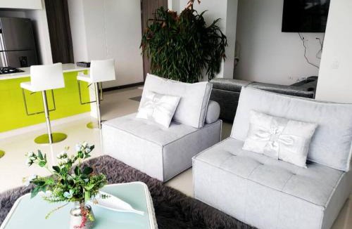 Itagui Apartment | Penthouse Lujo Itagui 40 Piso Vista Panoramica Jacuzzi Sauna Largo Plazo