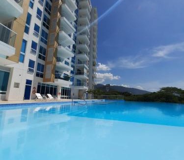 Santa Marta Apartment | Hermoso apartamento a 300 m Playa Bello Horizonte Pozos colorados