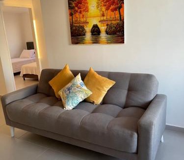 El Laguito Apartment | Hermoso Apartamento, con vista al mar, en Cartagena de Indias, dos cuartos
