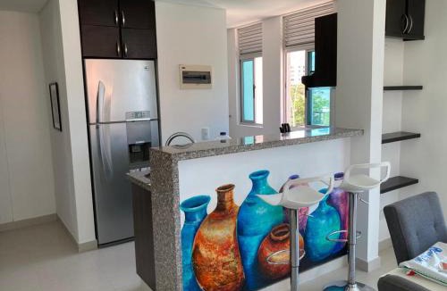 El Rodadero Apartment | Apartamento en el Rodadero - cerca a Arrecife Mall