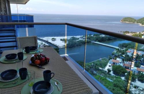 Pozos Colorados Apartment | Exclusivo apartamento frente al mar y con playa privada