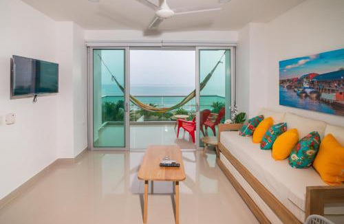 Covenas Apartment | Magico Apartamento Frente al Mar 3 Habitaciones AR44