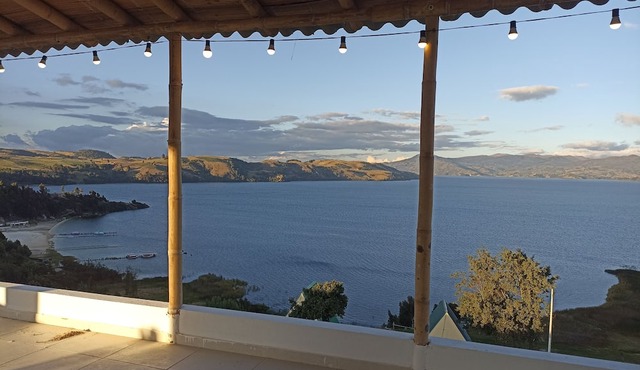 Hotel Eliseo-Playa Blanca lago de Tota in Tota