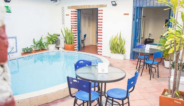 Hpt-sc1 Hotel Room In Getsemani With Pool, Breakfast And Wifi