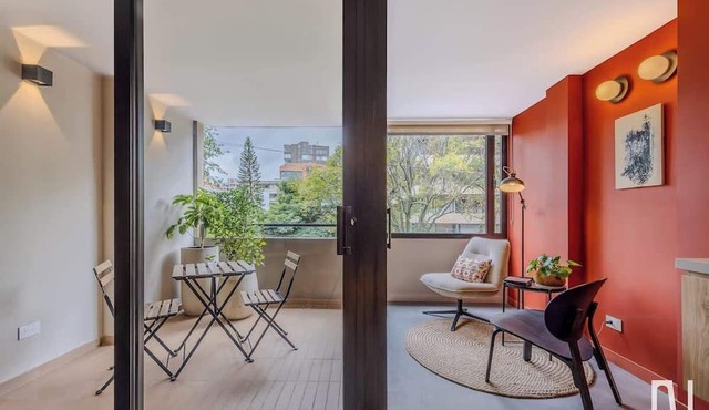 NOK 1BR Loft With Private Stylish Balcony
