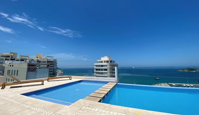 Blue loft ocean view
