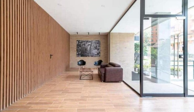 New - Modern 1BR Flat with Terrace in Bogotá