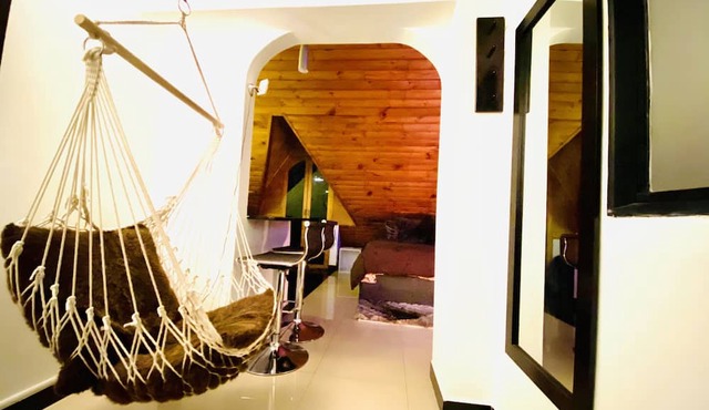 Loft + private terrace with jacuzzi, fireplaces, cinema, panoramic view