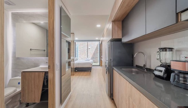 Apto 1 Hab Bogota Pivate Terrace in Bogotá