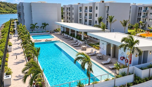 Pool, beach & lake view in Cartagena in Cartagena