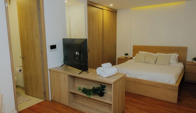 Suitable with terrace and coworking in downtown Candelaria, meters away from Chorro de Quevedo.