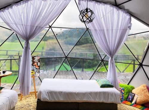 Glamping Familiar Naturaleza Aventura y Vista a la Montaña in Suesca