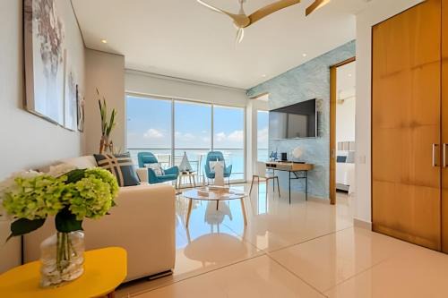 Luxury H2/Piso 19/Sea Bay View & Historic Center in Cartagena de Indias