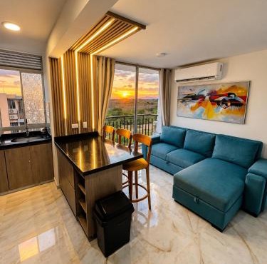 Oasis in Ricaurte Pools Balcony and AC in Bogotá