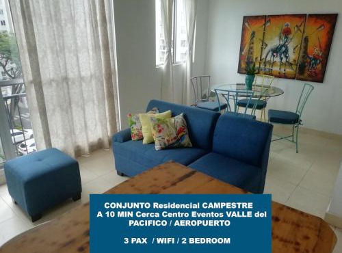 Acogedor apartamento , cercania centro eventos del pacifico, aeropuerto in Yumbo