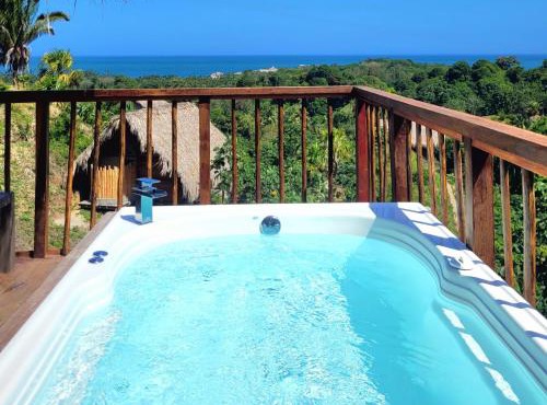 Cabaña Guacamaya Vista al Mar y Jacuzzi Privado Cielva Tayrona
