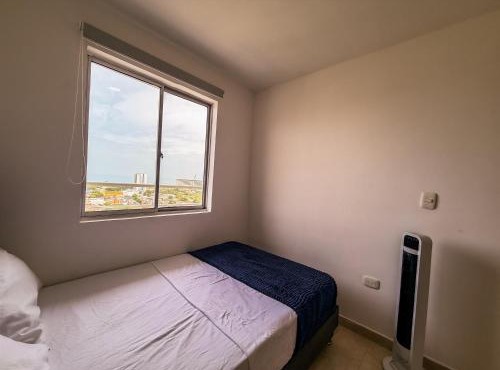 Edif, Balcon, 2 hab, Piscina, Rooftop, 5 min Aeropuerto in Cartagena de Indias