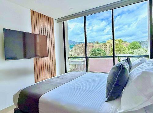 Panoramic Views, Coworking, Terrace, Gym, Parque de la 93
