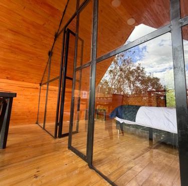 Ecocabañas ByB Cabaña de lujo con jacuzzi y vista a la montaña
