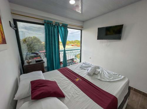 HOTEL COLONIAL santorini colombiano