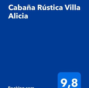 Cabaña Rústica Villa Alicia