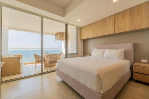 Suite 15th floor con vista mar y piscina CB1511 in Cartagena de Indias
