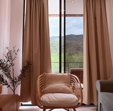 KOA Villeta - Loft y terraza con vista a la montaña