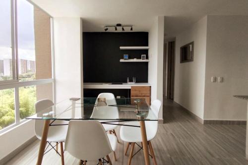 Moderno apartamento con balcon y vista al guadual, Piscina y parqueadero in Pereira
