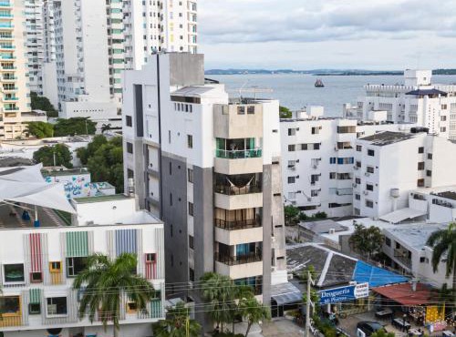 Amplia habitación con vista al mar y baño privado in Cartagena de Indias