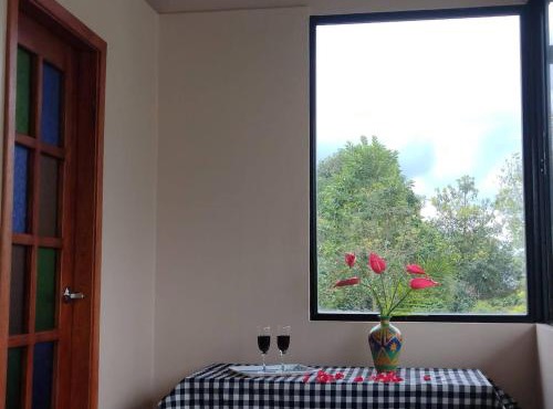 Bio-Hotel entre café, bosque y montañas