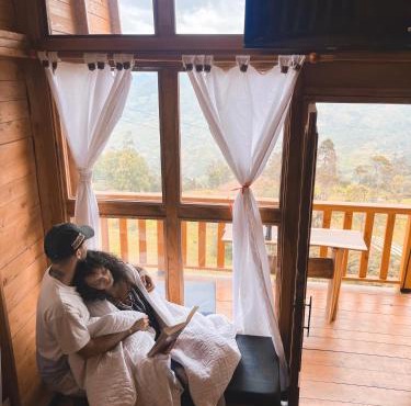 Glamping La Kumbre T con vista a las montañas
