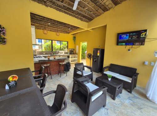 Lujosa villa con piscina y cine privado in Melgar