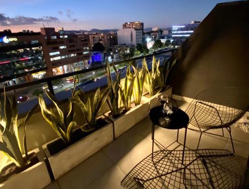 Luxury Loft in Bogota with Private Terrace and Jacuzzi