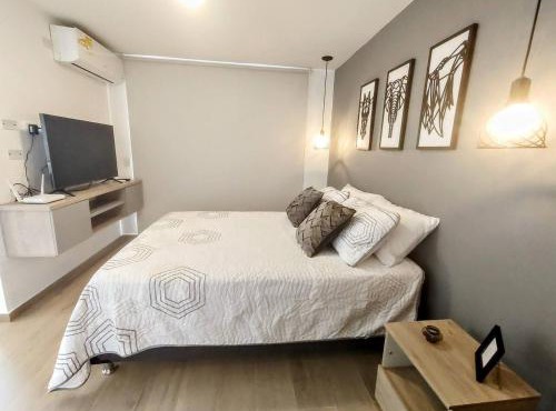 Hermoso y moderno apartaestudio en el norte de la ciudad, la Flora - 602